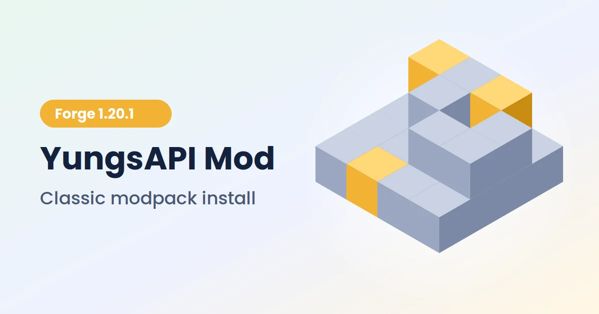 YungsApi 1.20.1 Forge installation illustration
