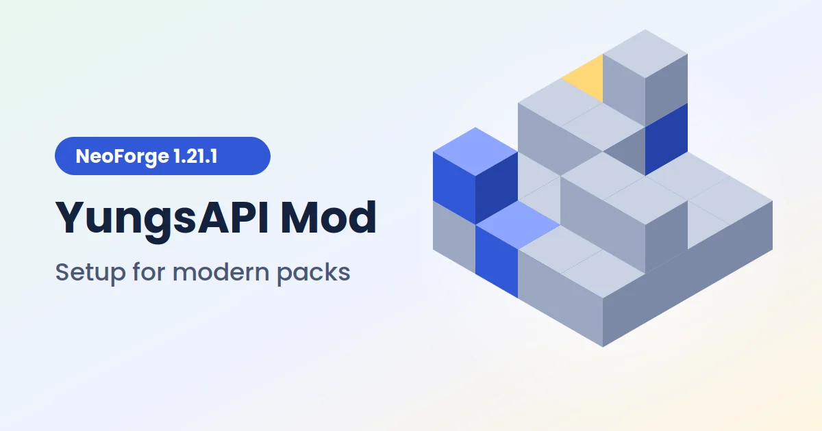 Yungsapi mod 1.21.1 NeoForge setup illustration